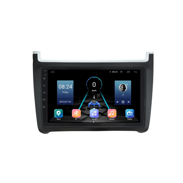 Volkswagen Polo 7 (2011-2013) Android 14 Carplay Navigasyon Multimedya - 4GB Ram 64GB HDD