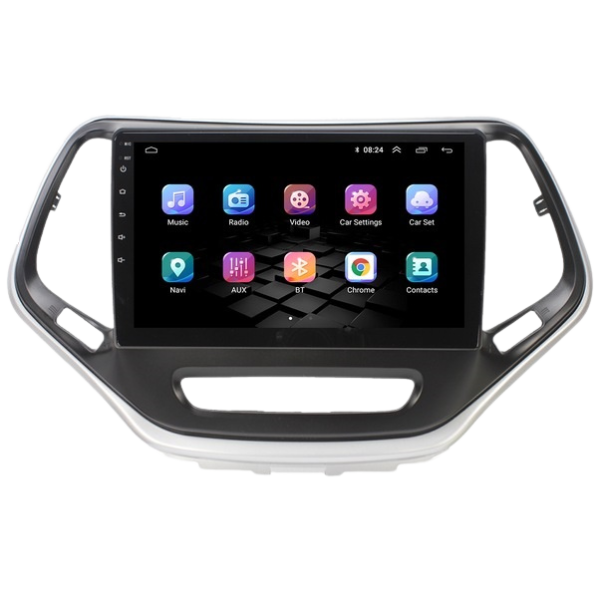 Jeep Cherokee (2014-2017) Android 14 Carplay Navigasyon Multimedya - 4GB Ram 64GB HDD
