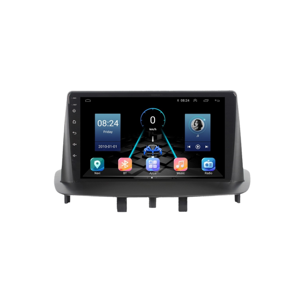 Renault Megane 3 Android 14 Carplay Navigasyon Multimedya - 4GB Ram 64GB HDD