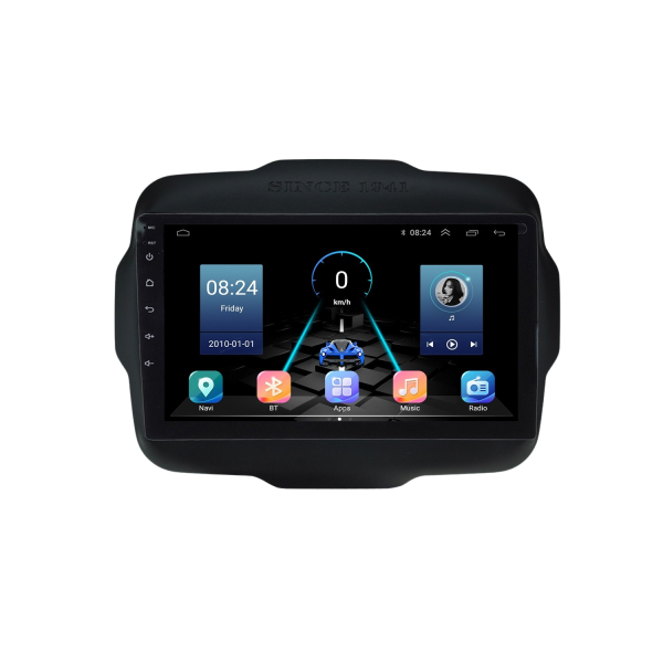 Jeep Renegade (2016-2020) Android 14 Carplay Navigasyon Multimedya - 8GB Ram 128GB HDD