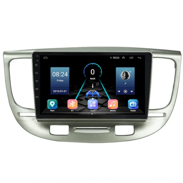 Kia Rio (2006) Android 14 Carplay Navigasyon Multimedya - 4GB Ram 64GB HDD