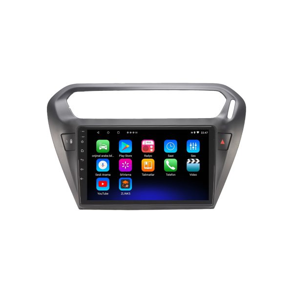Citroen C-Elysee Android 14 Carplay Navigasyon Multimedya - 4GB Ram 64GB HDD