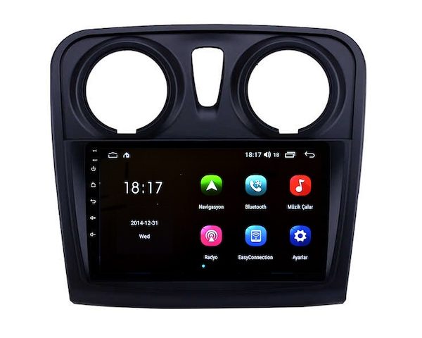 Dacia Lodgy (2014-2018) Android 14 Carplay Navigasyon Multimedya - 4GB Ram 64GB HDD