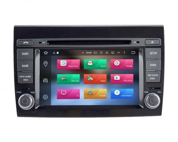 Fiat Bravo Android 14 Carplay Navigasyon Tuşlu Multimedya - 4GB Ram 64GB HDD