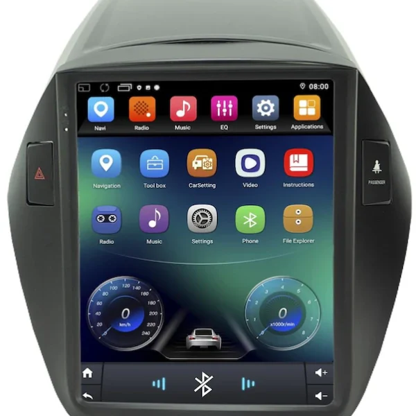 Hyundai İx35 (2010-2015) Android 14 Carplay Navigasyon Tesla Ekran Multimedya - 4GB Ram 64GB HDD