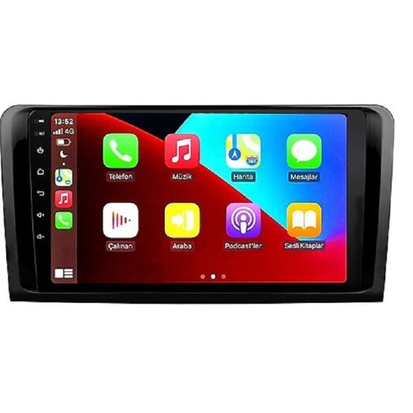 Mercedes ML (2005-2012) Android 14 Carplay Navigasyon Multimedya - 4GB Ram 32GB HDD