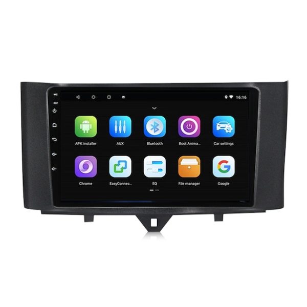 Mercedes Smart Fortwo (2007-2010) Android 14 Carplay Navigasyon Multimedya - 8GB Ram 128GB HDD
