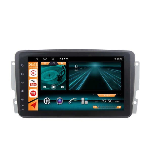 Mercedes Viano (2004-2006) 9 inç Android 14 Carplay Navigasyon Multimedya - 2GB Ram 32GB HDD