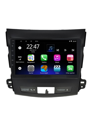 Mitsubishi Outlander (2006-2012) Android 14 Carplay Navigasyon Multimedya - 2GB Ram 32GB HDD