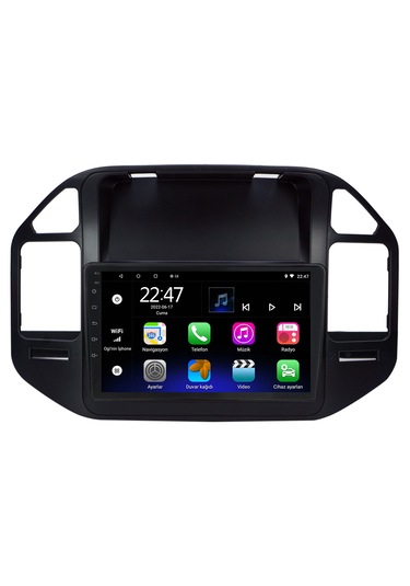 Mitsubishi Pajero (2003-2006) Android 14 Carplay Navigasyon Multimedya - 4GB Ram 64GB HDD