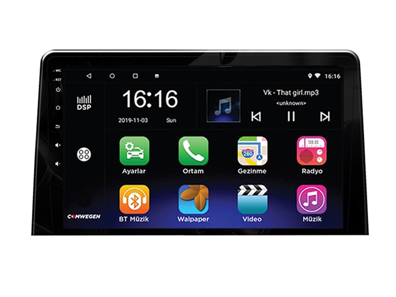 Peugeot Rifter (2019-2024) Android 14 Carplay Navigasyon Multimedya - 2GB Ram 32GB HDD