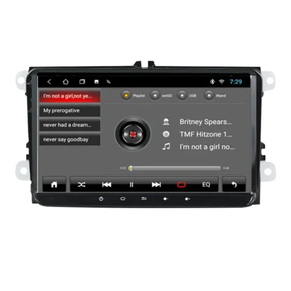 Skoda Fabia (2008-2014) Android 14 Carplay Navigasyon Multimedya - 2GB Ram 16GB HDD