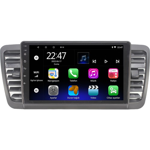 Subaru Legacy (2004-2009) Android 14 Carplay Navigasyon Multimedya - 2GB Ram 32GB HDD