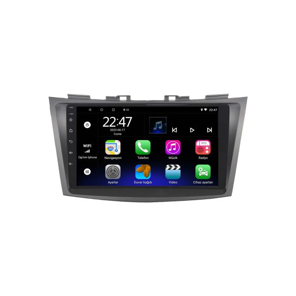 Suzuki Swift (2010-2017) Android 14 Carplay Navigasyon Multimedya - 2GB Ram 32GB HDD
