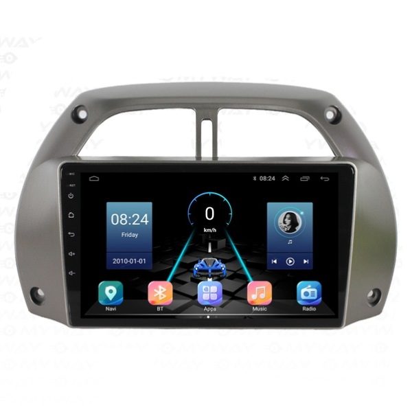 Toyota Rav 4 (2001-2006) Android 14 Carplay Navigasyon Multimedya - 4GB Ram 64GB HDD