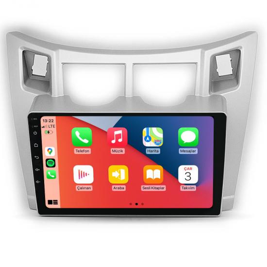Toyota Yaris (2007-2011) Android 14 Carplay Navigasyon Multimedya - 4GB Ram 32GB HDD