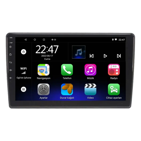 Volkswagen Caravelle Android 14 Carplay Navigasyon Multimedya - 2GB Ram 32GB HDD