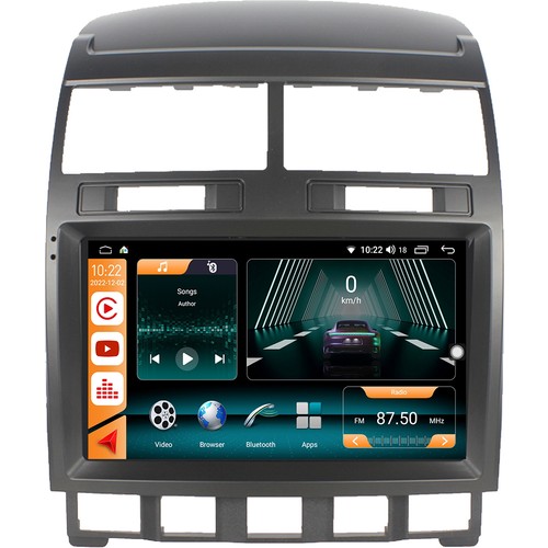 Volkswagen Touareg (2003-2009) Android 14 Carplay Navigasyon Multimedya - 2GB Ram 32GB HDD